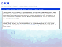 Tablet Screenshot of isrcap.org